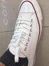 人本 春秋百搭港风平底板鞋学生网红帆布鞋1970s鞋子女潮 白红（偏大半码） 43 男 实拍图