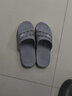 潮路思新款情侣夏季男女士大码47加肥加厚48凉拖居家加大号四季塑料拖鞋 灰色-1111 50 适合46-47脚 实拍图