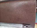 七匹狼品牌男士手拿包头层牛皮双拉链大容量多功能休闲潮真皮钱包 啡色 金属标 1A1623152-02 大号235*65*140mm 1A1623152 实拍图