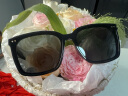 帕莎（Prsr）杨超越同款偏光墨镜中性潮大框太阳镜男女开车出街眼镜PS1041 -B 实拍图