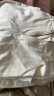 三彩2024春季新款白色纯棉牛仔裤高腰宽松直筒裤显瘦休闲长裤女 奶白色 160/68A/M 晒单实拍图
