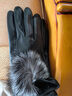 恒源祥真皮手套女冬季加绒保暖触屏开车骑车户外骑行女士商务休闲 实拍图