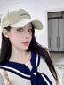 栢启歆帽子男 鸭舌帽春夏防晒棒球帽情侣户外出行遮阳显脸小遮阳女 棒球帽【GATHERING-米】 实拍图