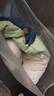 papa爬爬新品冬季儿童男女童羽绒服上衣小耳朵三防羽绒服 绿色 100 cm 实拍图