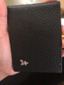稻草人驾驶证皮套头层牛皮超薄证件包驾驶证行驶证二合一多功能保护卡套 B款-黑色 实拍图