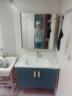 九牧（JOMOO） 新款浴室柜现代轻奢风洗手盆洗脸盆柜组合卫生间洗漱台卫浴镜柜 轻奢浴室柜A2714（70cm） 实拍图