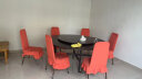 马特维 大圆桌家用10人饭桌酒店餐桌带转盘饭店家庭聚餐桌子可折叠移动 1.6米黑胡桃色+转盘（可坐10-12人） 晒单实拍图