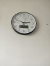 Timess电波钟自动对时挂钟客厅钟表2023温度日历免打孔时钟表挂墙 晒单实拍图
