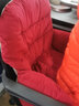 笨斯基 加热坐垫办公室椅垫电脑椅靠背垫子 冬季毛绒电加热坐垫靠垫一体 酒红色+电加热坐垫靠垫一体（48cm*96cm） 实拍图