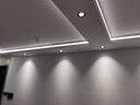 雷士（NVC）小山丘射灯led家用象鼻嵌入式客厅背景墙深杯防眩无主灯氛围灯 【铝材砂黑】5W暖白-开孔7.5-8.5 实拍图