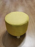 爱必居 小凳子家用实木圆矮凳梳妆凳可爱板凳客厅沙发凳小板凳穿鞋凳 圆矮凳黄色 实拍图