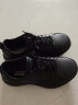 斯凯奇（Skechers）男鞋休闲商务皮鞋时尚软底缓震运动跑步男士正装鞋子216000 全黑色/BBK 39.5 实拍图