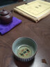聚均阁景德镇青花瓷老陶泥茶杯寒窑赋卧足杯主人杯单杯开片可养手绘茶杯 寒窑赋卧足杯【160ML】 实拍图