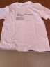 朗瑞西【2件装】纯棉短袖t恤男士夏季青年宽松白体恤男装上衣打底衫半袖 1：SP白+森比白 L 115-130斤 实拍图