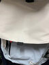 花花公子（PLAYBOY）背包男士休闲双肩包时尚大容量防水耐磨书笔记本电脑女学生书包 款式三【米白蓝】16英寸电脑隔层 实拍图