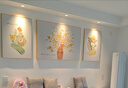 猫九酱奶油风小清新花卉客厅装饰画简约现代三联画高级感沙发背景墙挂画 实拍图