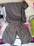 男士睡衣夏天冰丝家居服短袖短裤套装薄款宽松大码睡衣男夏季超薄网孔加肥加大休闲居家服 深灰色套装 XL码【建议体重140-170斤】 实拍图
