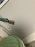 万级八类双屏蔽网线【国标22AWG-0.64mm纯无氧铜芯】8类万兆40G高速网络电竞工程家装阻燃一箱线20米绿 实拍图