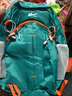 回力户外轻便运动背包大容量旅行双肩包登山包折叠皮肤包男女书包 绿色 实拍图