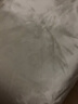 雅鹿亲肤雪花绒厚毛毯冬季加厚加绒毛巾被子办公室休闲保暖午休盖毯子 乳白【双面加绒 保暖锁温】 100*150cm【毛毯单件】 实拍图