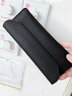 简美适用于三星z Flip手机壳真皮套钱包款w20保护套w20手机套折叠屏全包防摔高档商务男女便捷软 w20/Fold/ZFold2通用信封真皮套-黑色 实拍图