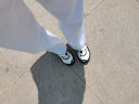 斐乐（FILA）FUSION斐乐玛丽珍凉鞋女鞋新款凉拖魔术贴海螺沙滩鞋 微白/黑-WB 39 晒单实拍图