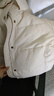 太平鸟女装羽绒服苏州博物馆联名提花冬新中式面包服 米色 M 实拍图