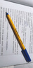 施德楼（STAEDTLER）0.5mm圆珠笔 大容量全铜笔头按动原子笔 学生考试书写办公用蓝色5支430F-3 实拍图