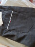 摩誉休闲裤男夏季薄款中国风冰丝速干弹力松紧腰长裤韩版直筒潮男裤子 黑色+黑色 2条装 31（2尺4适合125-135斤） 实拍图