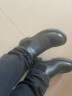 百丽柔软法式切尔西靴女商场同款羊皮通勤短靴加绒A2V1DDD3 黑色-单里 39 晒单实拍图