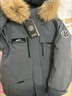 波司登（BOSIDENG）冬季极寒羽绒服中长款鹅绒于适同款男女情侣款大毛领加厚保暖外套 【于适同款色】极地灰8270 1 4XL 190/108A 体重约170-190斤 实拍图