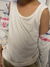 顶瓜瓜儿童背心莫代尔家居服男童内穿夏季薄款运动打底衫女宝宝无袖上衣 粉色+白色 120cm (建议体重30-40斤) 实拍图