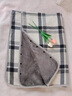 斤慕孕妇坐月子披肩斗篷护肩产后春秋喂奶春秋办公室肩周炎秋冬季防寒 460g【灰白格】 80x130cm 实拍图