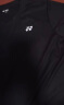 YONEXYONEX尤尼克斯yy羽毛球服春夏季速干比赛团队服yy球服全英赛林丹 男款 LOGOT袖 黑色 XL 实拍图