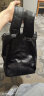 初弎双肩包男士背包大容量15.6英寸电脑包大学生书包潮流防泼水旅行女 升级版黑色陶瓷 实拍图