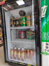 HLAOXUE好雪网红商用啤酒柜展示柜风冷无霜全屏柜酒吧冰箱KTV冰柜酒水饮料展示柜超市冷藏保鲜柜 单门红色（525*540*960高）网红酒水柜 节能经济款 实拍图