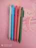 KACO 书源彩色中性笔做笔记彩虹笔学生用按动式书写签字笔黑芯彩芯磨砂喷漆可爱创意简约风办公文具 莫兰迪（五只装） 实拍图