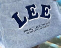 Lee潮牌包包牛仔托特包女2024新款大容量学院刺绣单肩轻奢通勤手提包 水洗灰 晒单实拍图