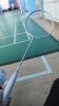 薰风（KUMPOO）熏风K520pro羽毛球拍全碳素纤维超轻专业训练比赛耐用单双拍套装 K520pro升级版白色【成品拍】 24磅（推荐磅数）球和手胶 实拍图