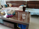 卓然出众 实木沙发 榫卯结构香樟木新中式实木沙发客厅沙发茶几组合 1+2+3+长茶几+方茶几 实拍图