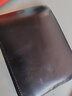 班亚奴班亚奴证件包男头层牛皮驾驶证皮套超薄真皮多功能卡包男士证件夹 黑色-可放钱横款 实拍图