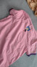 MQD童装男女童短袖T恤纯棉上衣夏装洋气儿童白色短袖T恤韩版 粉红 130cm 晒单实拍图