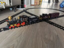 旗迹（QiJi）儿童火车玩具轨道电动遥控复古蒸汽轨道车男孩儿童节礼物 晒单实拍图