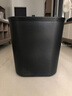 诺爵 卫生间垃圾桶宾馆酒店垃圾筒夹缝厨房收纳桶网吧方形大号垃圾桶 大号黑色方*形垃圾桶 实拍图