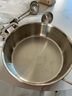Momscook慕厨（Momscook） 不锈钢火锅 304火锅锅双耳复底 燃气电磁炉通用 28x9.5cm火锅（XR2809） 28cm 实拍图