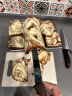 貝印 日本kai贝印不锈钢面包刀家用吐司刀烘焙刀具锯齿刀三明治蛋糕刀 深棕色 晒单实拍图