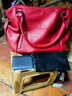 北狐女式手提包真皮女包时尚头层牛皮单肩斜挎包女中年妈妈大气软皮包 红色 实拍图