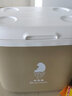 欧宝森24L冷藏箱带密封条PU保温箱高效款冰块保鲜商用摆摊野餐 暖沙色 实拍图