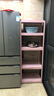 峰阳货架 置物架 厨房货架 家用多层架子 客厅阳台卫生间落地收纳架 粉色 长60宽40高171cm 五层 粉色 实拍图