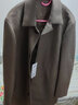 七匹狼毛呢大衣男士冬季中长款羊毛呢料翻领挺阔防风商务休闲外套男 实拍图